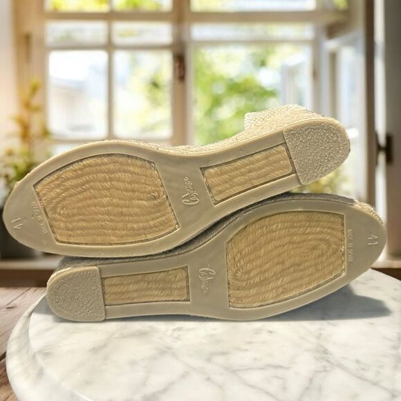 Castañer Jute Espadrille Handmade In Spain Platform Wedges Size 41 - Picture 12 of 16